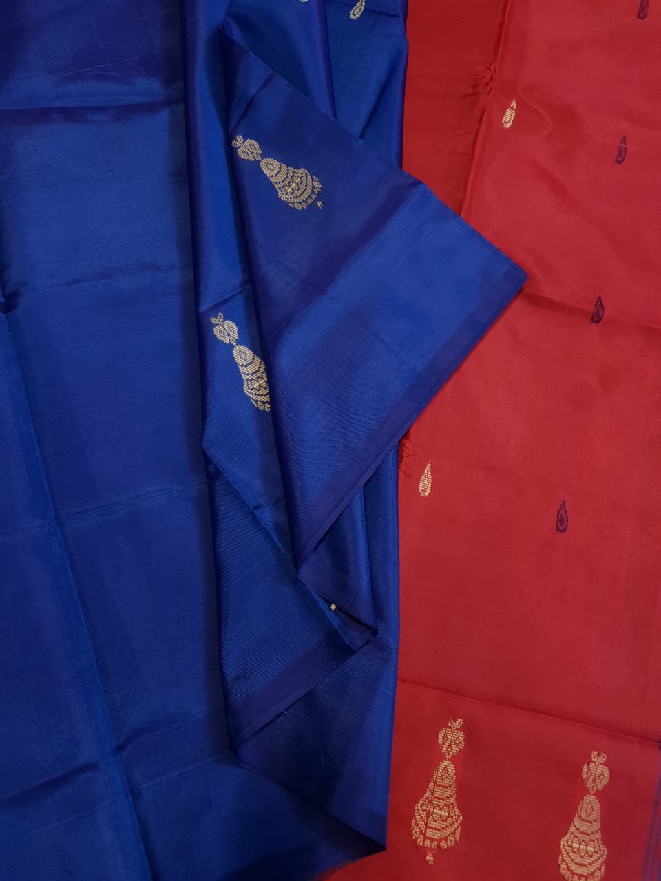 Banana Pith Handloom Silk Saree