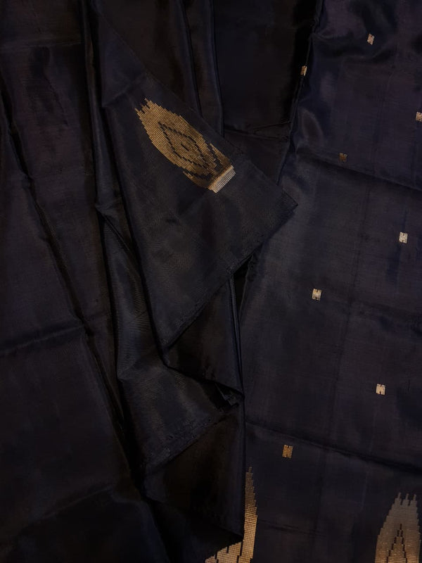 Banana Pith Handloom Silk Saree