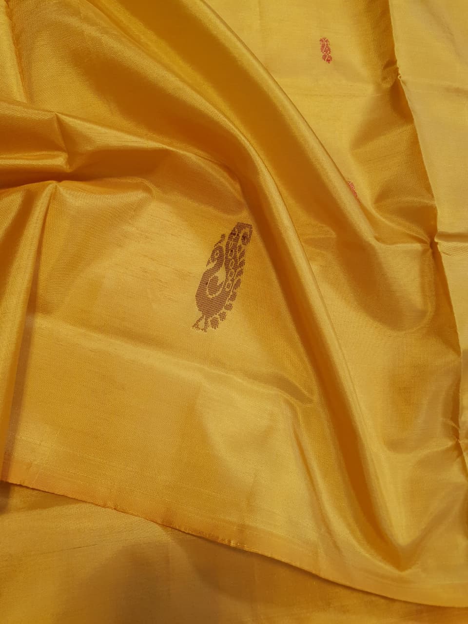 Banana Pith Handloom Silk Saree
