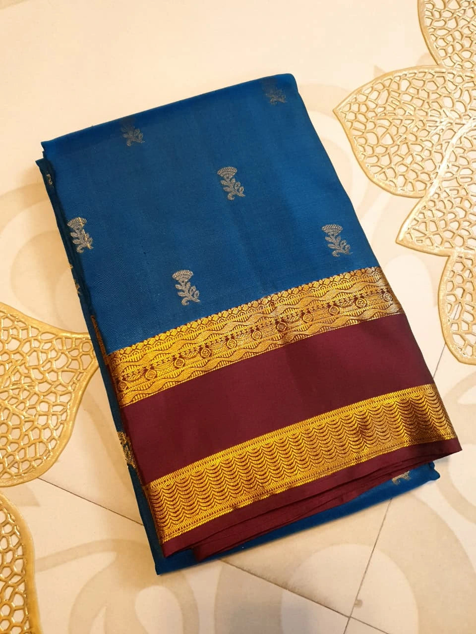 Lightweight Kanjivaram Silk - Blue