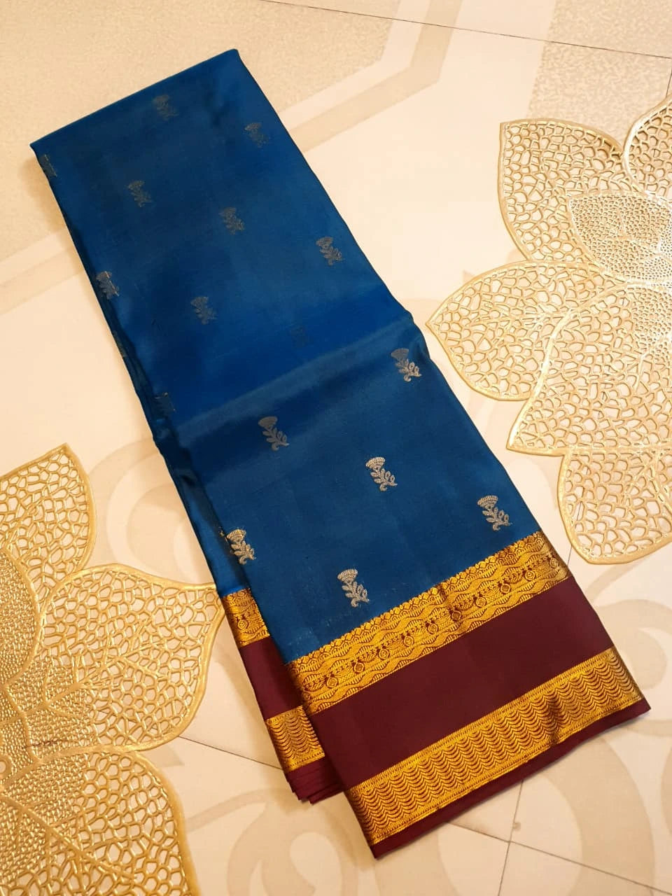 Lightweight Kanjivaram Silk - Blue