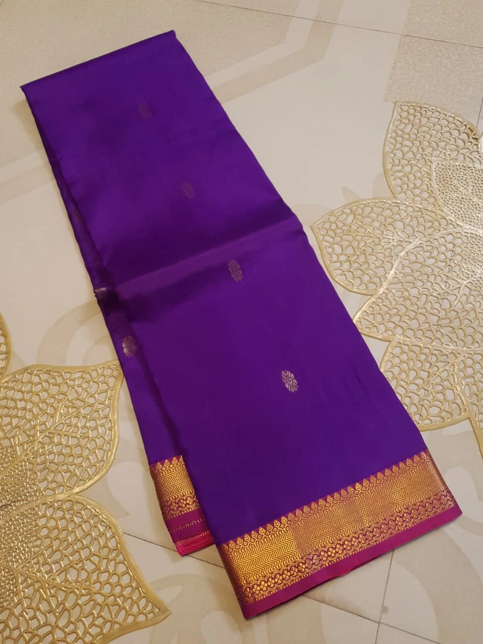 Lightweight Kanjivaram Silk - Violet