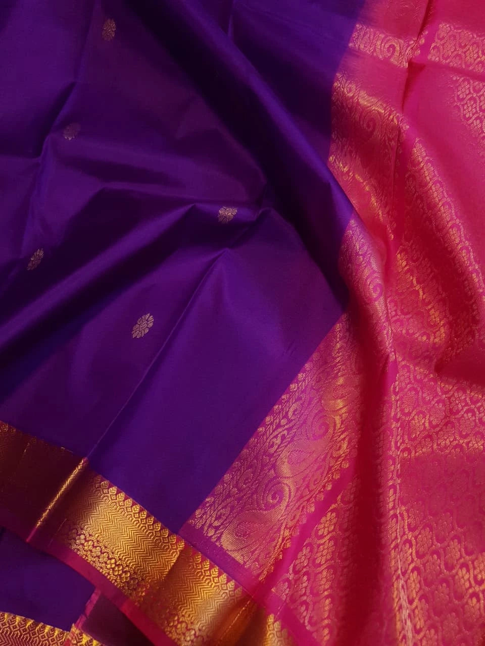 Lightweight Kanjivaram Silk - Violet