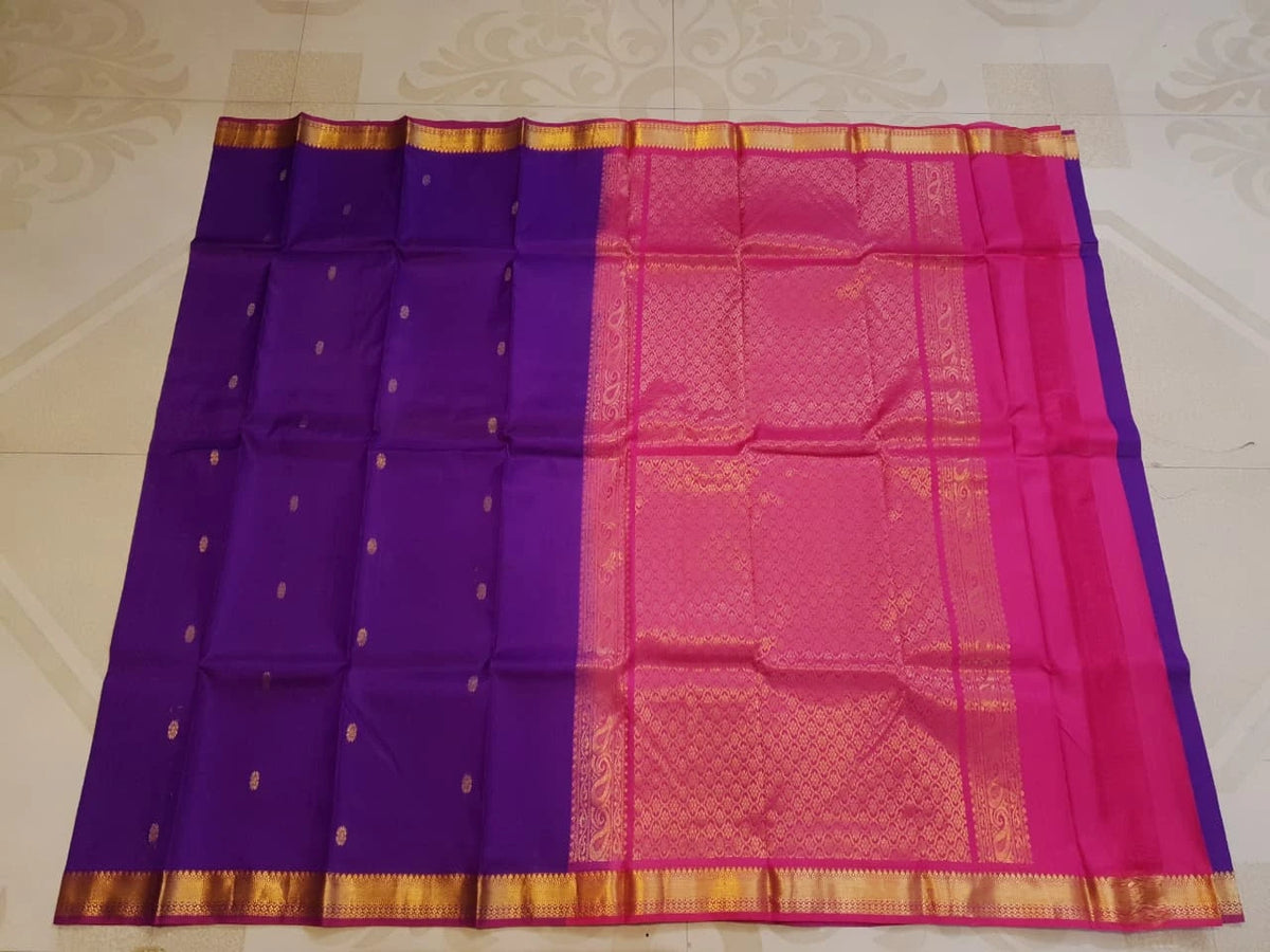 Lightweight Kanjivaram Silk - Violet