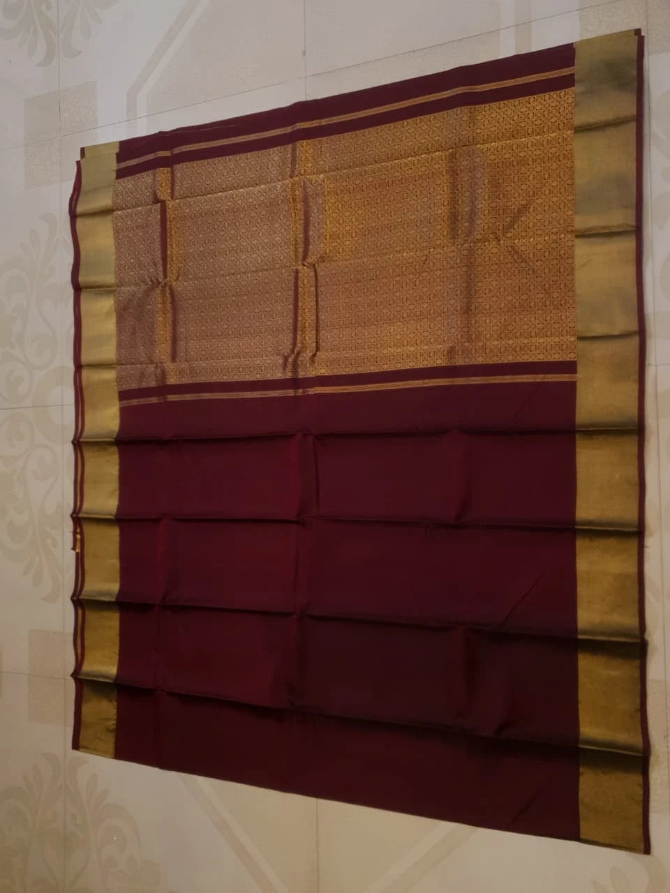 Lightweight Kanjivaram Silk - Brown