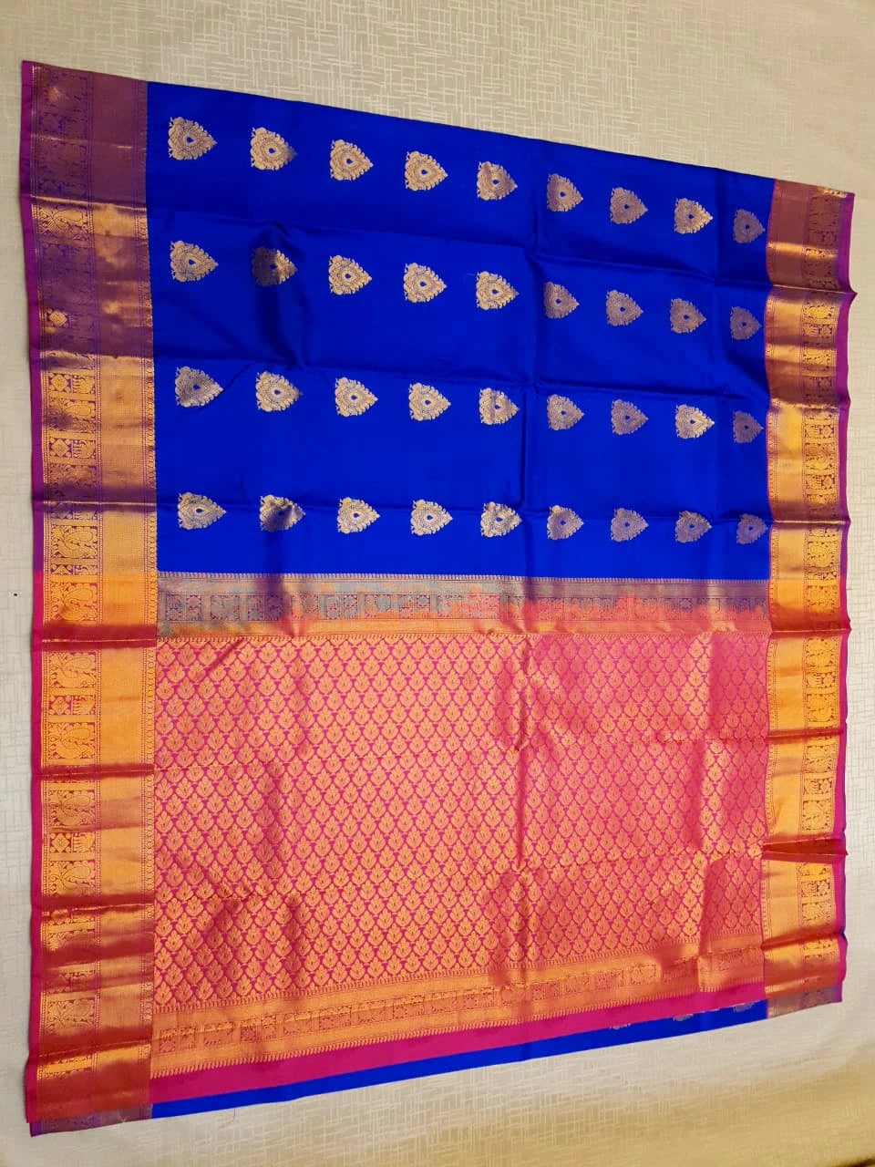 Lightweight Kanjivaram Silk - Blue