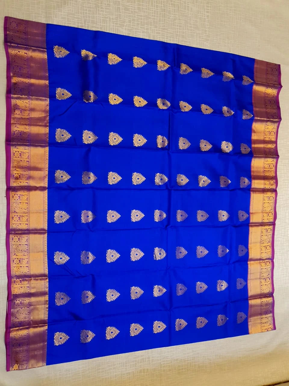 Lightweight Kanjivaram Silk - Blue