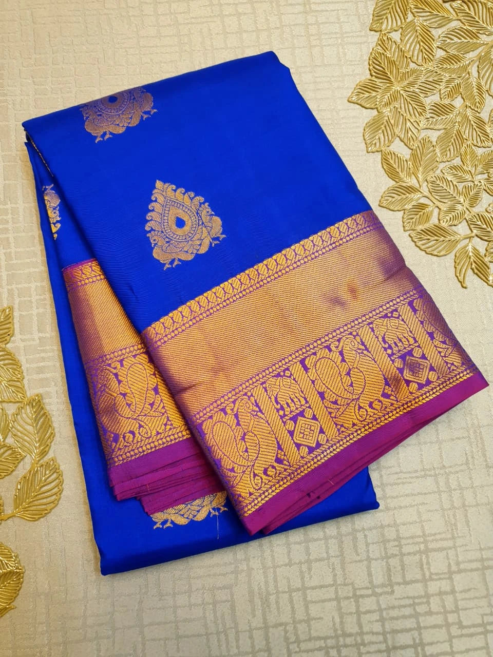 Lightweight Kanjivaram Silk - Blue