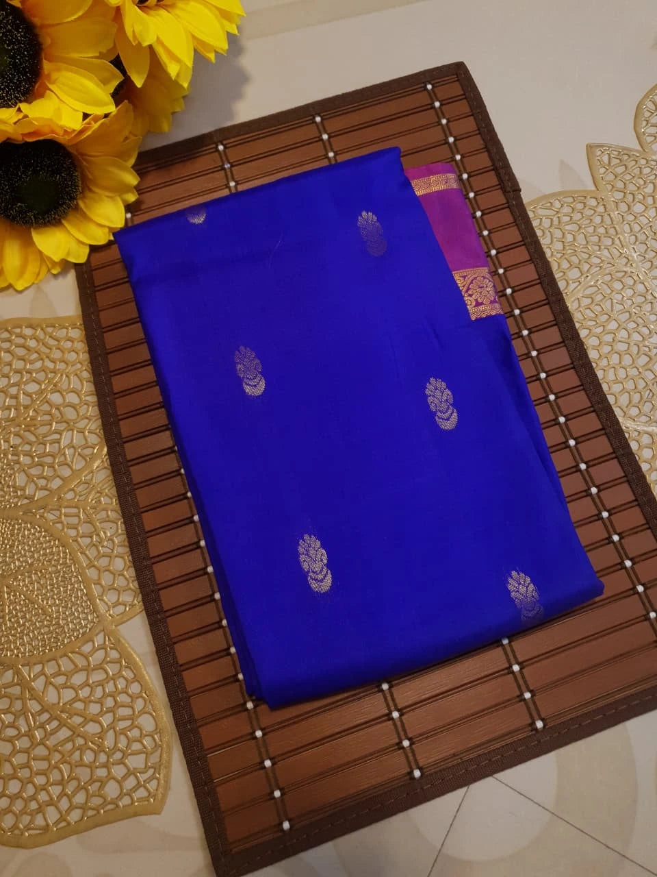 Lightweight Kanjivaram Silk - Blue