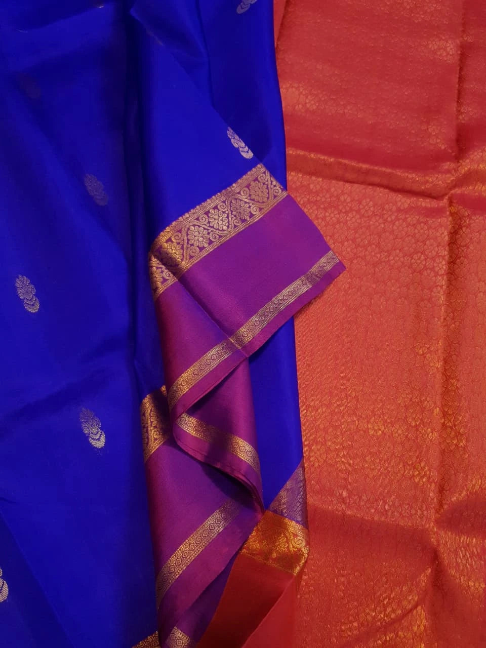 Lightweight Kanjivaram Silk - Blue