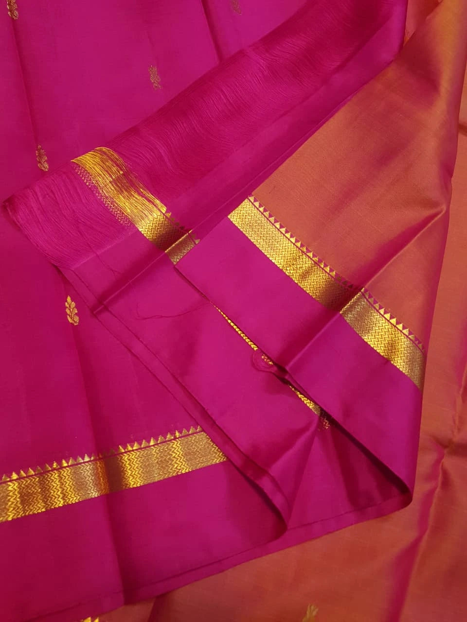 Lightweight Kanjivaram Silk - Peach