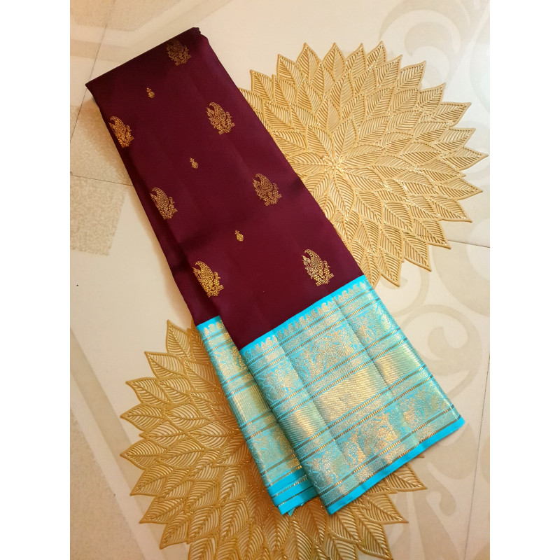 KBM158 - Pure Kanjivaram Silk Saree