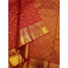 Pure Kanjivaram Silk Saree  - Red