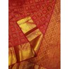Pure Kanjivaram Silk Saree  - Red