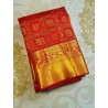Pure Kanjivaram Silk Saree  - Red
