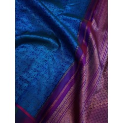 3Gram Pure Zari Kanjivaram Silk Saree