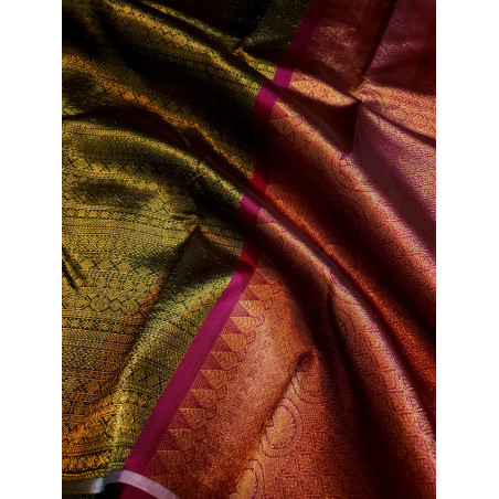 BKZ011 - Pure Kanjivaram Silk Saree