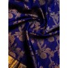 Pure Kanjivaram Silk Saree  - Blue
