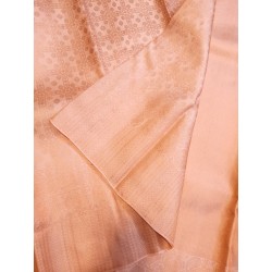 Pure Kanjivaram Silk Saree  - Sandal