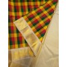 Pure Kanjivaram Silk Saree  - Checked