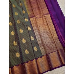 Semi Silk Saree  - Korvai