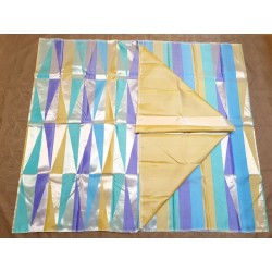 8Kol Pure Kanjivaram Silk Saree  - Blue With Silver Zari