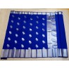 Semi Silk  Saree Korvai - Blue