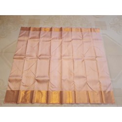 Pure Kanjivaram Silk Saree - Sandal