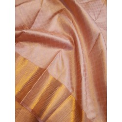 Pure Kanjivaram Silk Saree - Sandal