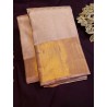 Pure Kanjivaram Silk Saree - Sandal