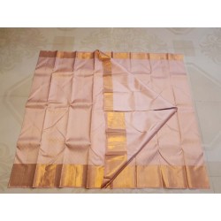 Pure Kanjivaram Silk Saree - Sandal