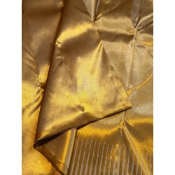 8Kol Pure Kanjivaram Silk Saree  - Golden With Maroon
