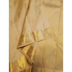 Pure Kanjivaram Silk Saree - sandal