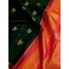 Pure Kanjivaram Silk Saree -Dark Green