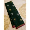 Pure Kanjivaram Silk Saree -Dark Green