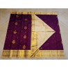 Pure Kanjivaram Silk Saree  - Purple