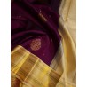 Pure Kanjivaram Silk Saree  - Purple