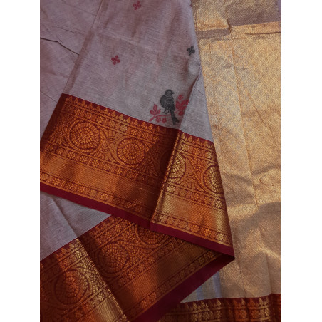 KHC003  Kanchi Handloom cotton