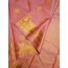 Pure Kanjivaram Silk Saree  - Peach