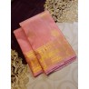 Pure Kanjivaram Silk Saree  - Peach