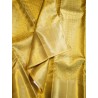 Pure Kanjivaram Silk Saree Tissue - Golden Color