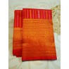 Pure Kanjivaram Silk Saree  - Red