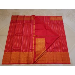 Pure Kanjivaram Silk Saree  - Red