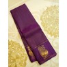 2G Pure Kanjivaram Silk Saree  - Violet
