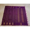 2G Pure Kanjivaram Silk Saree  - Violet