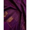 2G Pure Kanjivaram Silk Saree  - Violet