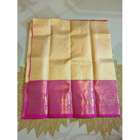 BBP217 - Pure Kanchipuram Pattu Pavadai / Lehanghas