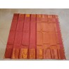 Pure Kanjivaram Silk Saree  - Guava