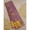 Pure Kanjivaram Silk Saree  - Pastel Purple