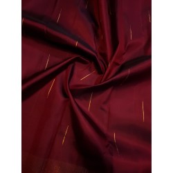 2G Pure Kanjivaram Silk Saree  - Maroon - 8kol